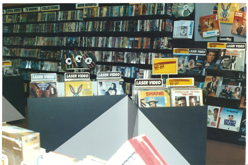 Video Discs West Manchester Mall 1990